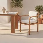 Product Image 11 for Nellie White Outdoor Dining Chair from Moe's