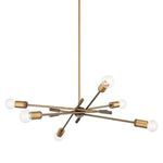 Product Image 1 for Chino Patina Brass 6-Light Chandelier from Troy Lighting