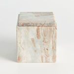 Product Image 2 for Jaqueline Marble Square Lidded Box Tall from Napa Home And Garden