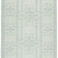 Product Image 6 for Cirus Hand-Knotted Geometric Light Blue/ Ivory Rug from Jaipur 