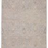 Product Image 4 for Williamsburg Hand-Knotted Trellis Gray/ Beige Rug from Jaipur 