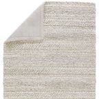 Product Image 5 for Lagom Handmade Solid Ivory/ Light Gray Area Rug from Jaipur 