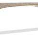 Westwood Console Table with Venetian Dawn silver-leaf finish and sculptured arch-like minimalist design