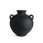 Product Image 1 for Black Terracotta Vase from BIDKHome