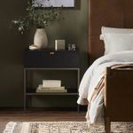 Product Image 18 for Trey Black Wash Poplar & Natural Iron Nightstand from Four Hands