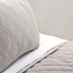 Product Image 4 for Brussels Quilted Cotton King Coverlet - Taupe from Pom Pom at Home