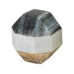 Product Image 1 for Marble And Wood Dodecahedron from Elk Home