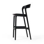 Product Image 2 for Amare Wooden Black Bar Stool from Four Hands