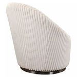 Product Image 14 for Crue White Swivel Chair from Uttermost