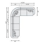 Product Image 6 for Jules Fabric Sectional from Bernhardt Furniture