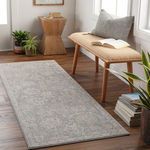 Product Image 3 for Avant Garde Woven Light Gray / Light Denim Rug - 2'7" x 7'3" from Surya