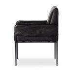 Product Image 5 for Brickel Black Leather Dining Armchair from Four Hands