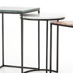 Product Image 14 for Amari Nesting End Tables Hammered Grey W from Four Hands