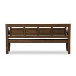 Product Image 6 for Foles Brown Wooden Outdoor Bench (Cushion Included) from Four Hands