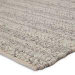 Product Image 4 for Nebula Handmade Solid Gray/ Cream Rug from Jaipur 