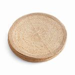 Product Image 1 for Jute Coil Round Placemats, Set Of 8 from Napa Home And Garden