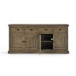 Product Image 5 for Arden Reclaimed Pine 4 Drawer 4 Door Sideboard from Classic Home Furnishings