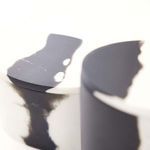 Product Image 7 for Hollie Black & White Oval Resin Containers, Set of 2 from Arteriors