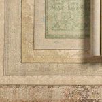 Product Image 6 for Nell Hand-Knotted Floral Tan / Slate Rug 18" x 18" from Jaipur 