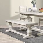 Product Image 4 for Linden 66" Bench Nordic Ivory from Classic Home Furnishings