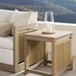 Product Image 3 for Drift Outdoor Lamp Table from Vanguard Furniture