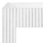 Product Image 4 for Otis Fluted Bar Cart In White Washed Oak from Worlds Away