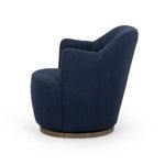 Product Image 12 for Aurora Small Upholstered Copenhagen Indigo Round Swivel Chair from Four Hands