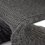 Product Image 19 for Portia Black Woven Outdoor Dining Chair from Four Hands