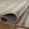 Rolled edge detail exposing Humphrey Natural / Moss Rug backing and CloudPile™ thickness