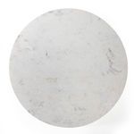 Helen Round Bistro Table Polished White image 4