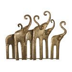 Product Image 1 for Papillion Elephant Herd In Gold Leaf from Elk Home