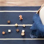 Product Image 12 for Corbina Indoor/ Outdoor Stripe Dark Blue/ Ivory Area Rug from Jaipur 