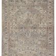 Traditional Starling Medallion rug with tan and cream tones, ornate central medallion and floral border pattern
