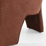 Product Image 8 for Fae Small Accent Chair - Burnt Auburn Velvet from Four Hands