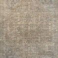 Heritage Spa Earth traditional rug with a muted vintage pattern in beige, brown, and blue tones