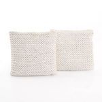 Product Image 4 for Cream Braided Pillow, Set Of 2 24" from Four Hands