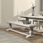 Product Image 6 for Winslow Reclaimed Pine 83" Bench from Classic Home Furnishings