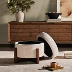 Product Image 18 for Esben 25" Upholstered Sattley Fog Storage Ottoman from Four Hands