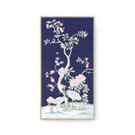 Product Image 2 for Nocturne Crane Framed Silk Panel from Villa & House