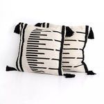 Product Image 2 for Ellie Outdoor Pillow Blk,Cr Set Of 2 20" from Four Hands