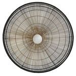 Product Image 6 for Swami Large Natural & Black Midrib Pendant from Arteriors