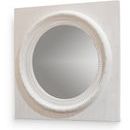 Product Image 2 for Circle Squared Mirror, Off White from Sarreid Ltd.