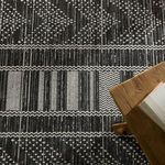 Product Image 11 for Mateo Tribal Black/ Light Gray Area Rug from Jaipur 