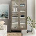 Product Image 2 for Serenity Sanderling Oak Veneer Display Cabinet from Hooker Furniture