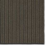 Tight weave detail highlighting alternating striped texture and color variation in gray tones