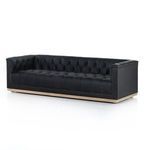 Product Image 34 for Maxx Upholstered Destroyed Black Leather Sofa from Four Hands