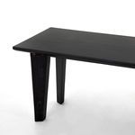 Product Image 9 for Axel Dining Bench Black Wash Poplar from Four Hands