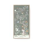 Product Image 6 for Celadon Bough Framed Silk Panel Pair from Villa & House