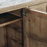 Product Image 10 for Merrick 4-Door Reclaimed Pine Wood Buffet Sideboard from Classic Home Furnishings