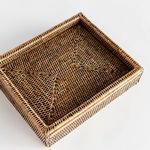 Product Image 4 for Burma Rattan Lidded Letter Box from Napa Home And Garden
